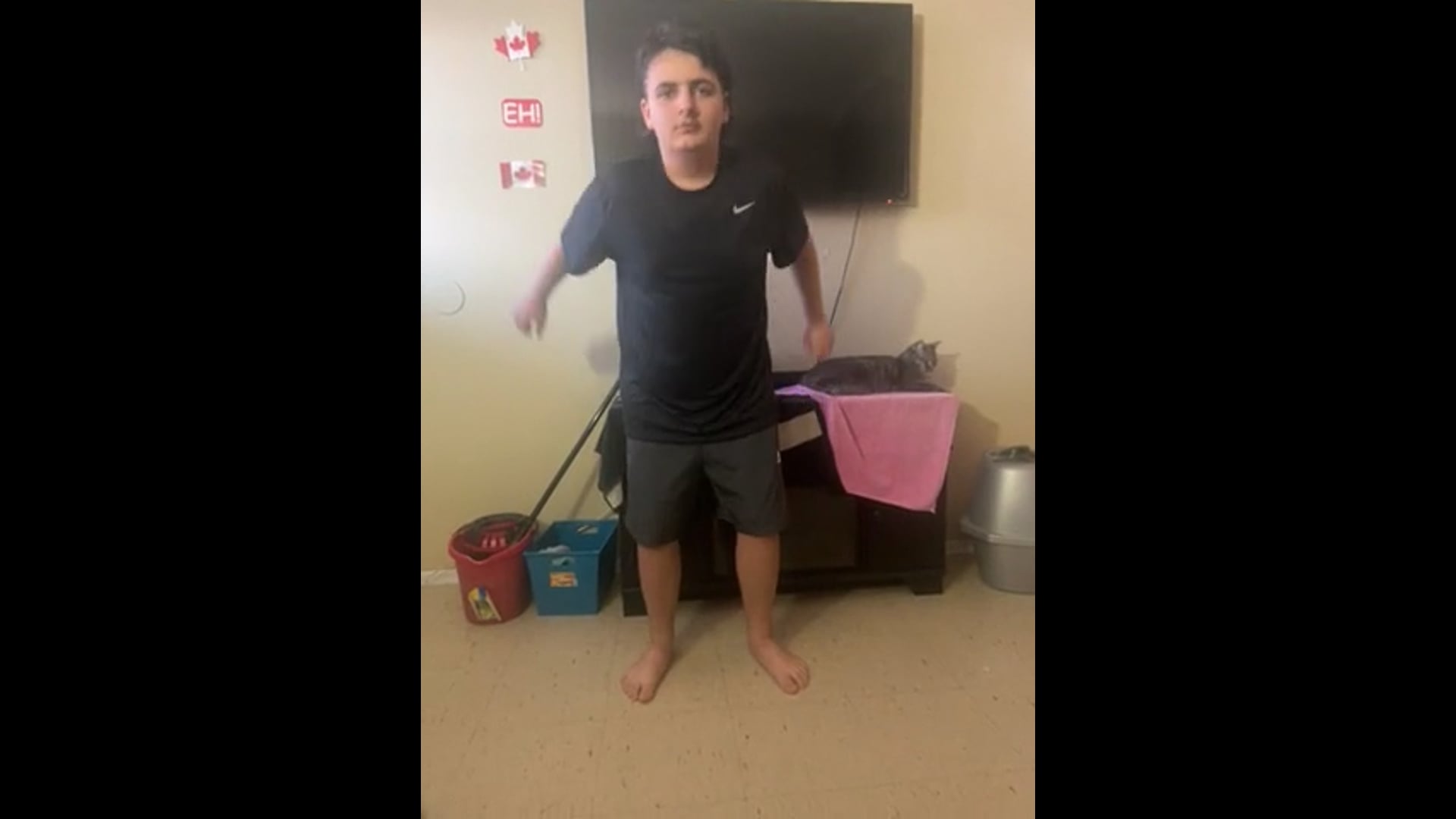 Watch jayden st denis's Vertical Jump: 8.93 inches