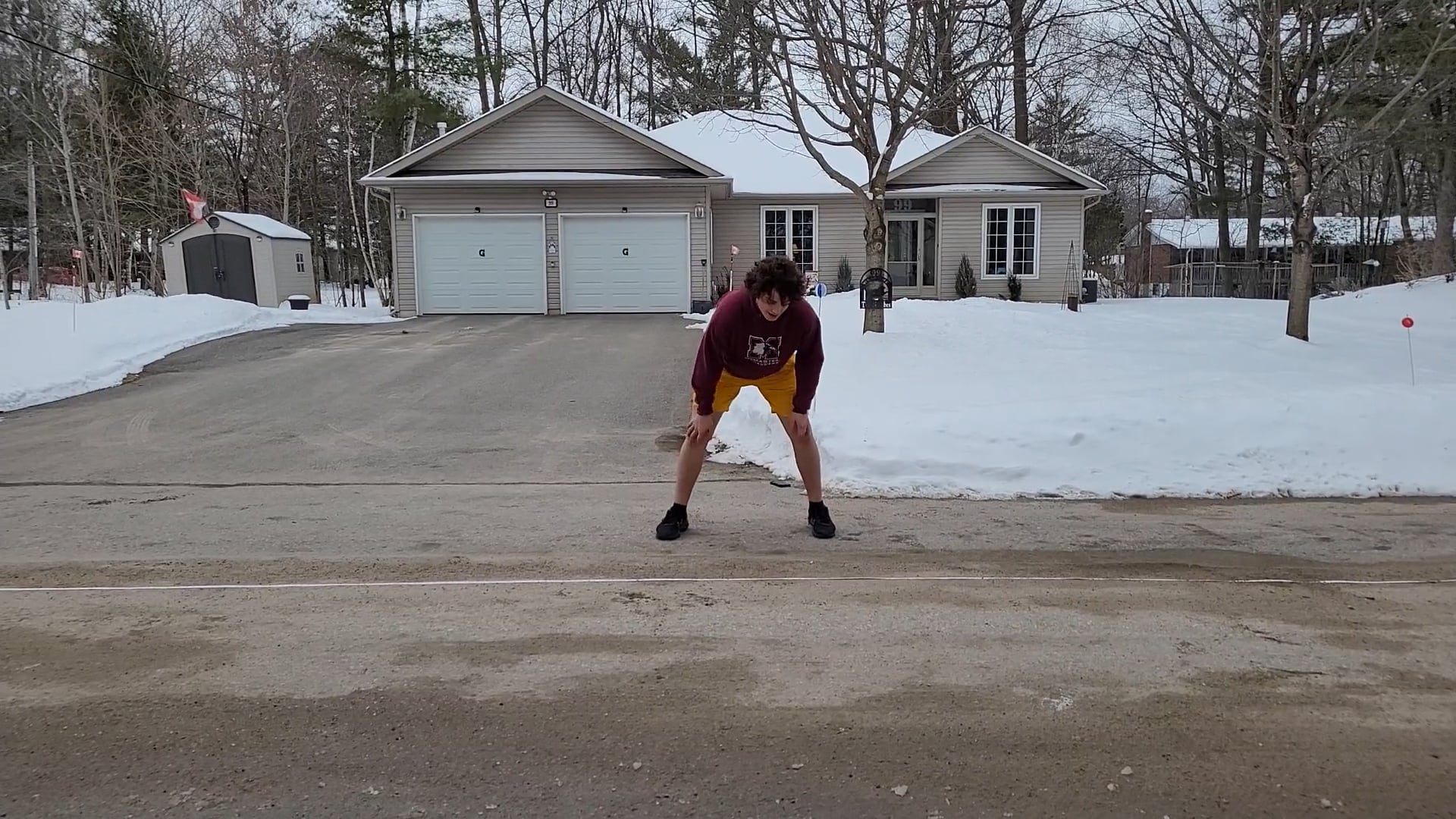 Watch jake lavers's 5-10-5 Agility: 5.52 seconds