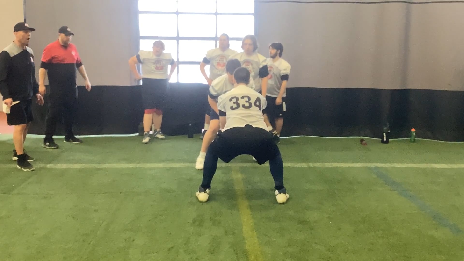 Watch luke mcevoy's offensive tackle film