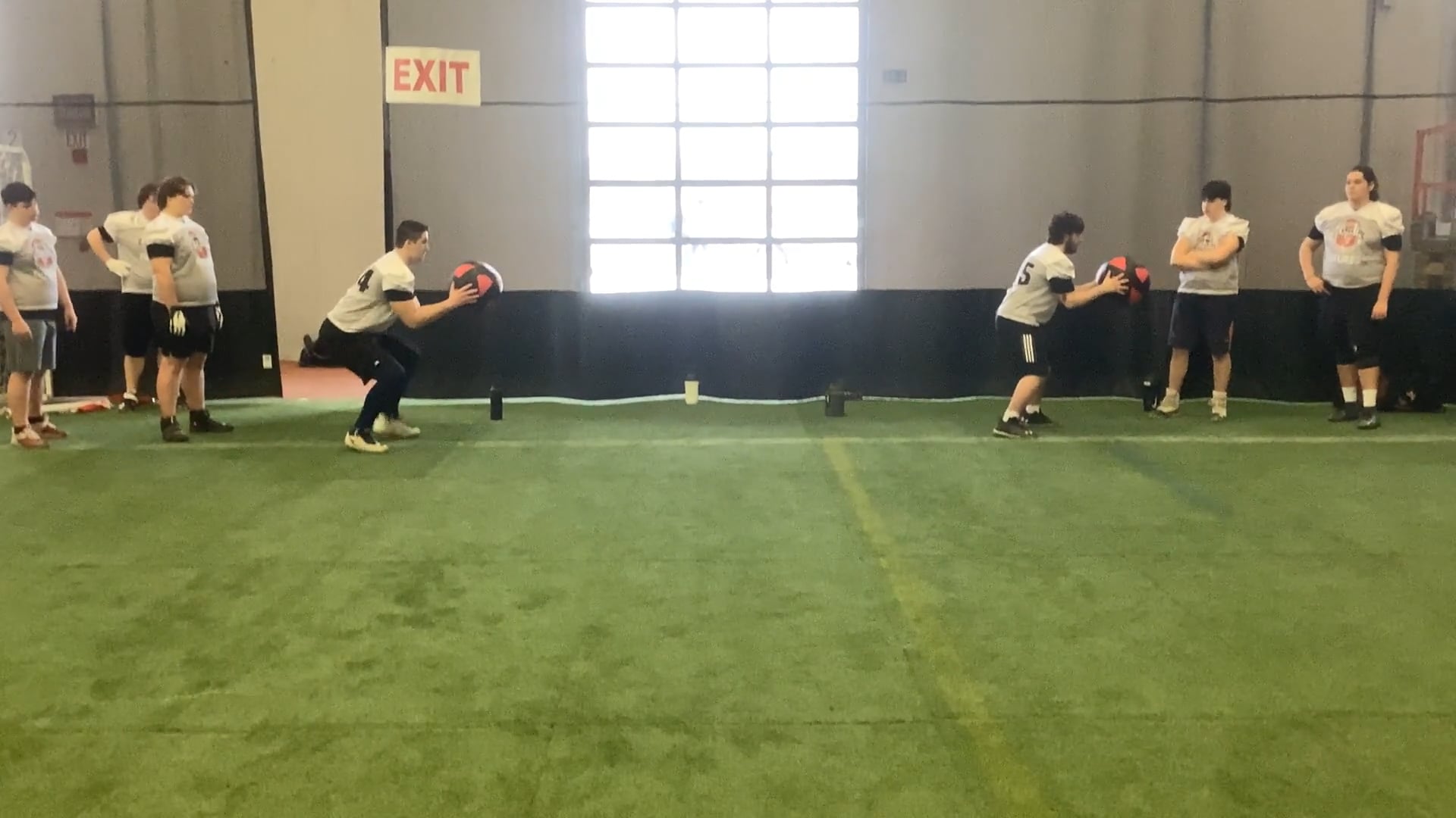 Watch luke mcevoy's offensive tackle film