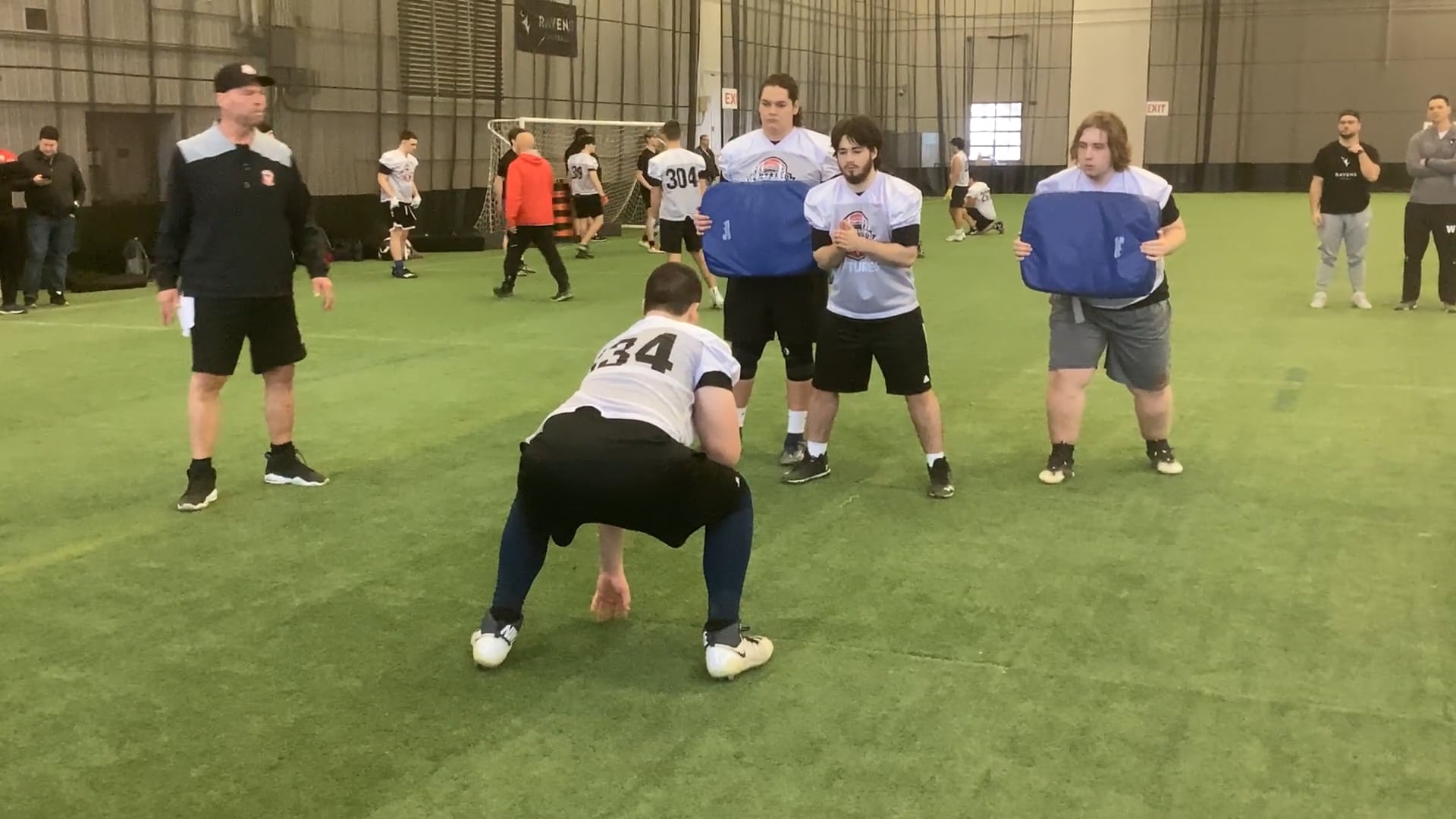 Watch luke mcevoy's offensive tackle film