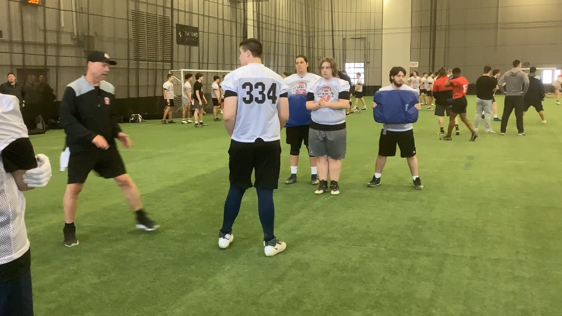 Watch luke mcevoy's offensive tackle film