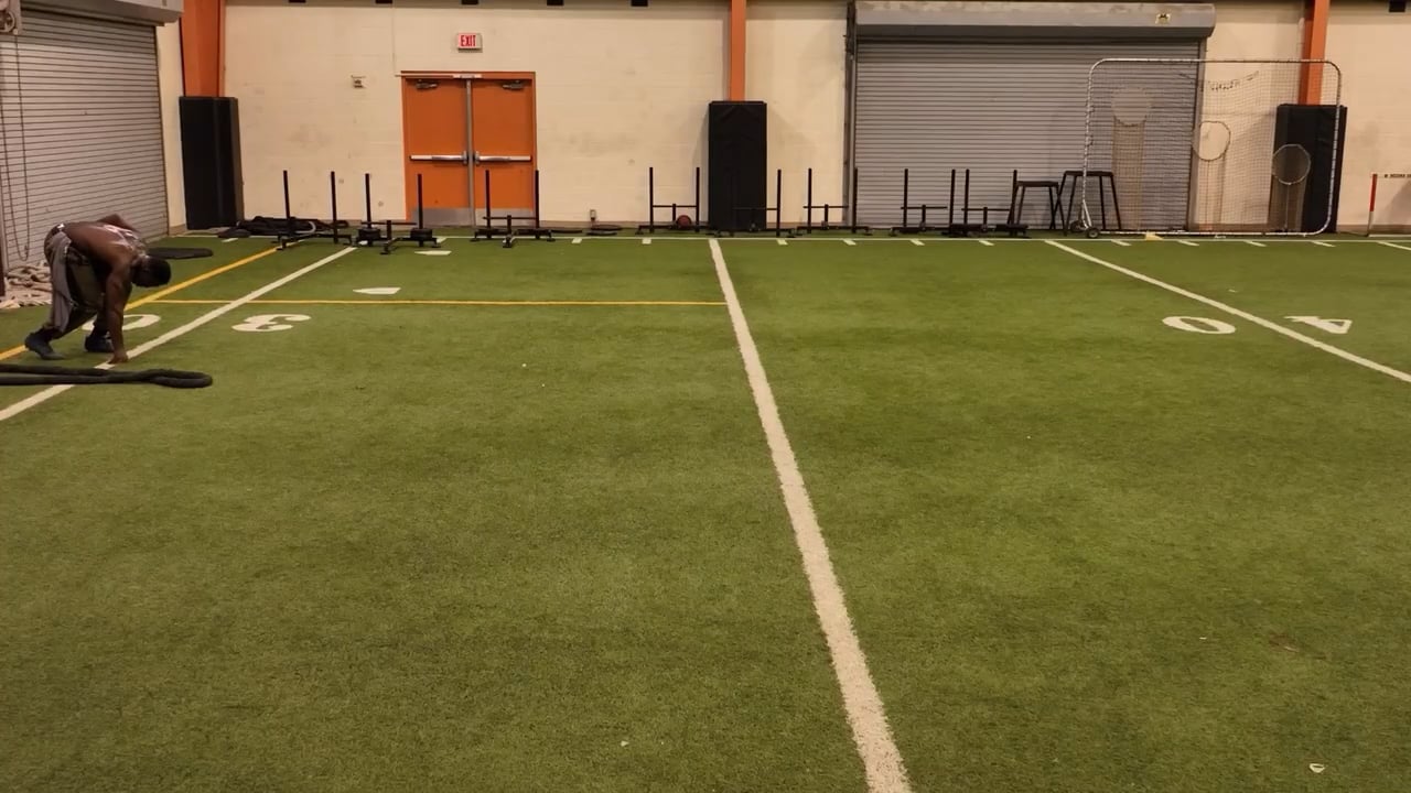 Watch micah awe's 10 Yard Dash: 1.56 seconds