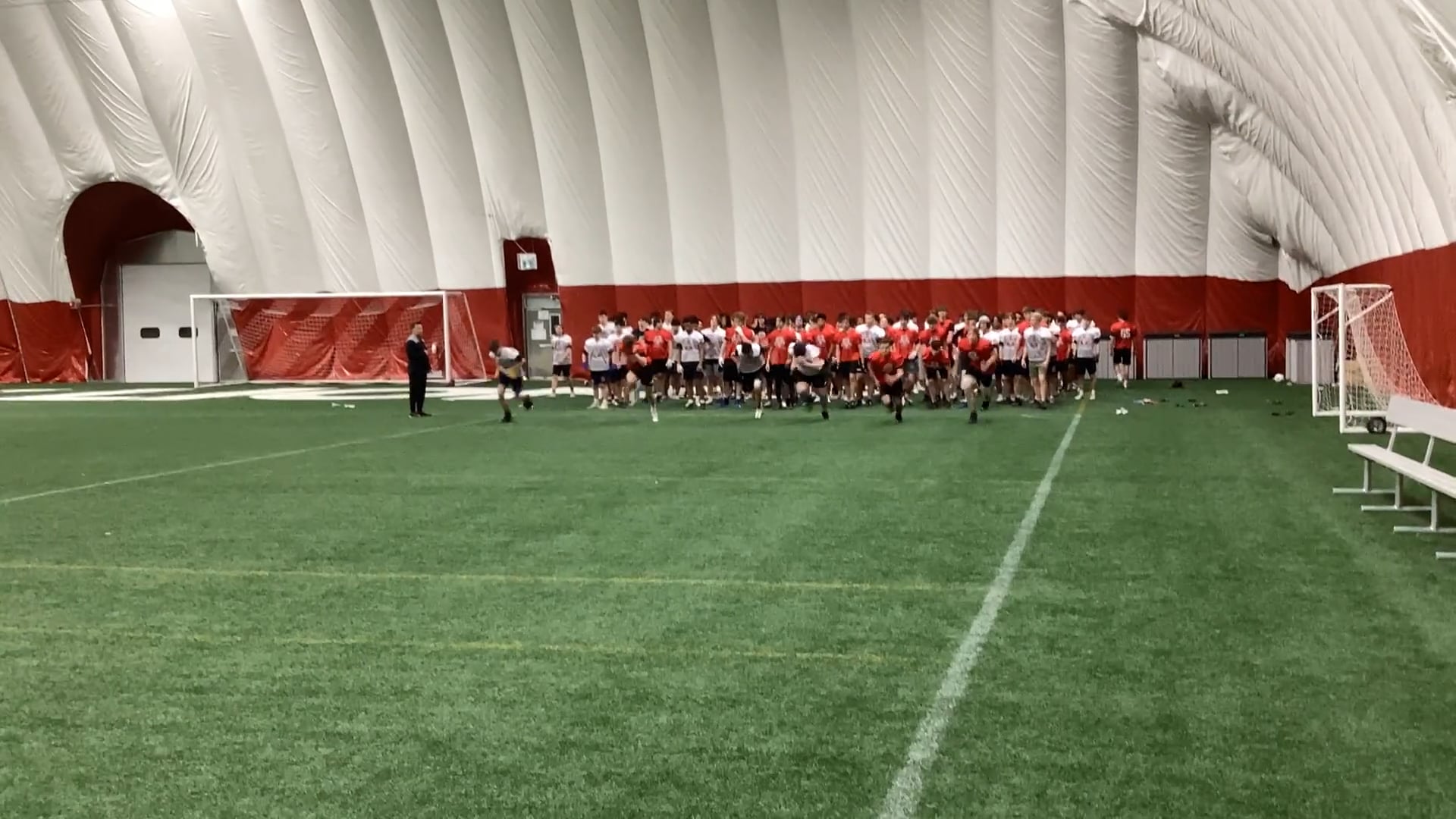 Watch luca iozzo's 40 Yard Dash: 4.84 seconds