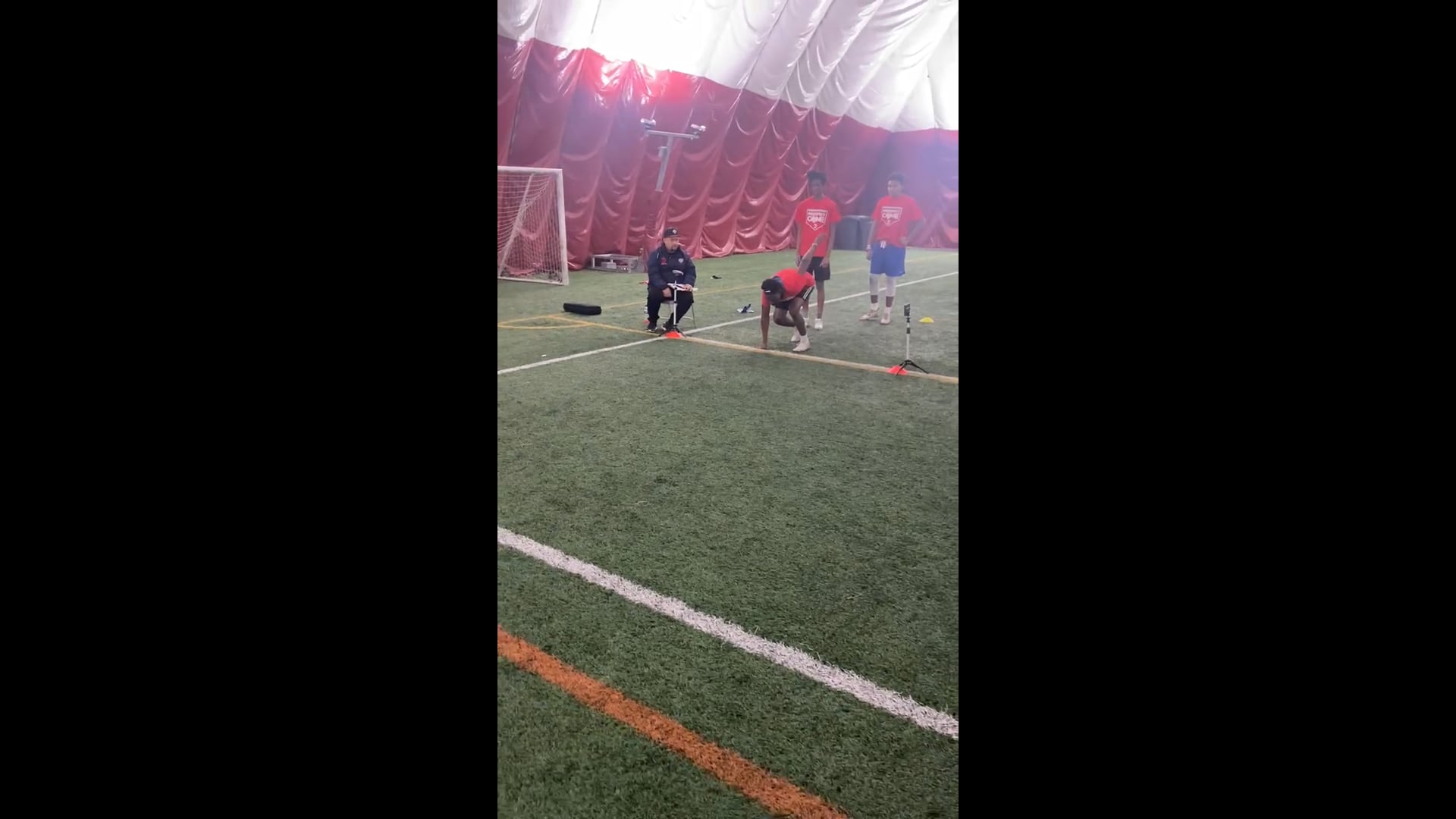 Watch karifa magath camara's 40 Yard Dash: 4.83 seconds