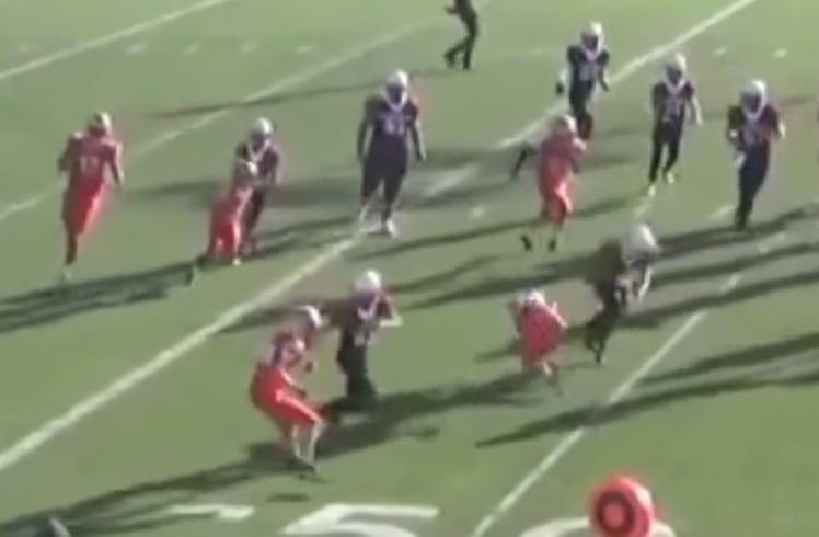 Watch luca hayward's outside cornerback film