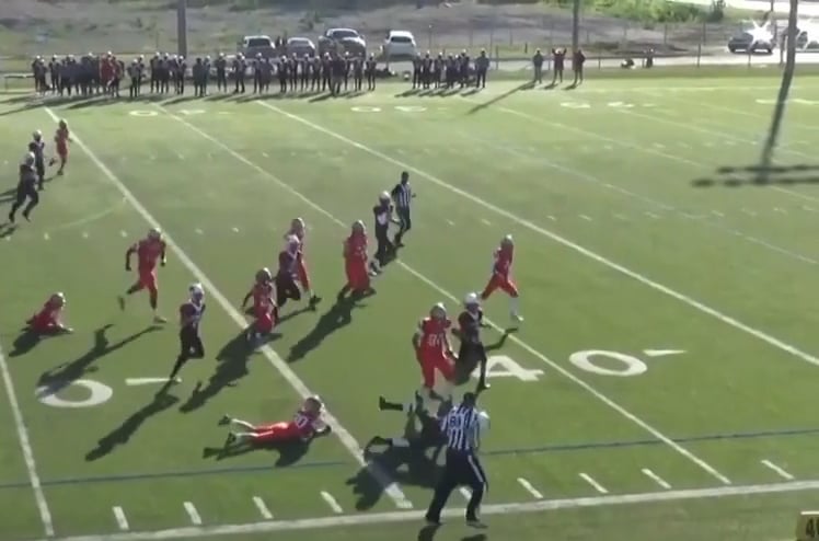 Watch luca hayward's outside cornerback film