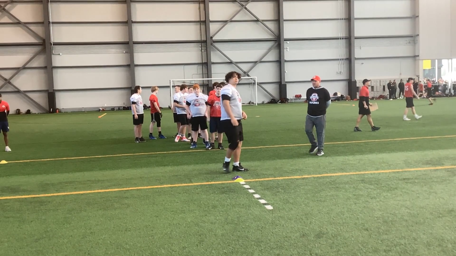 Watch PurpleShift athlete's 5-10-5 Agility: 5.24 seconds