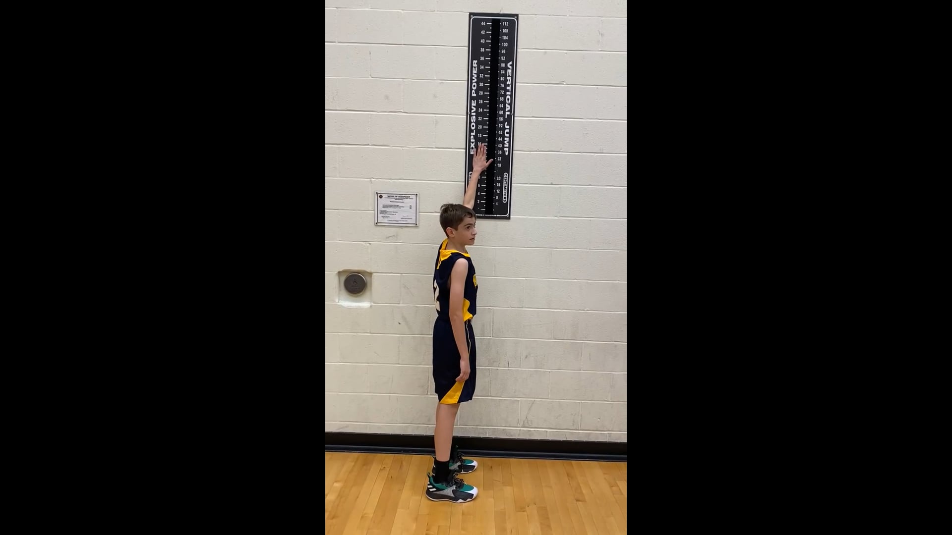 Watch matthew cawker's Vertical Jump: 19.34 inches