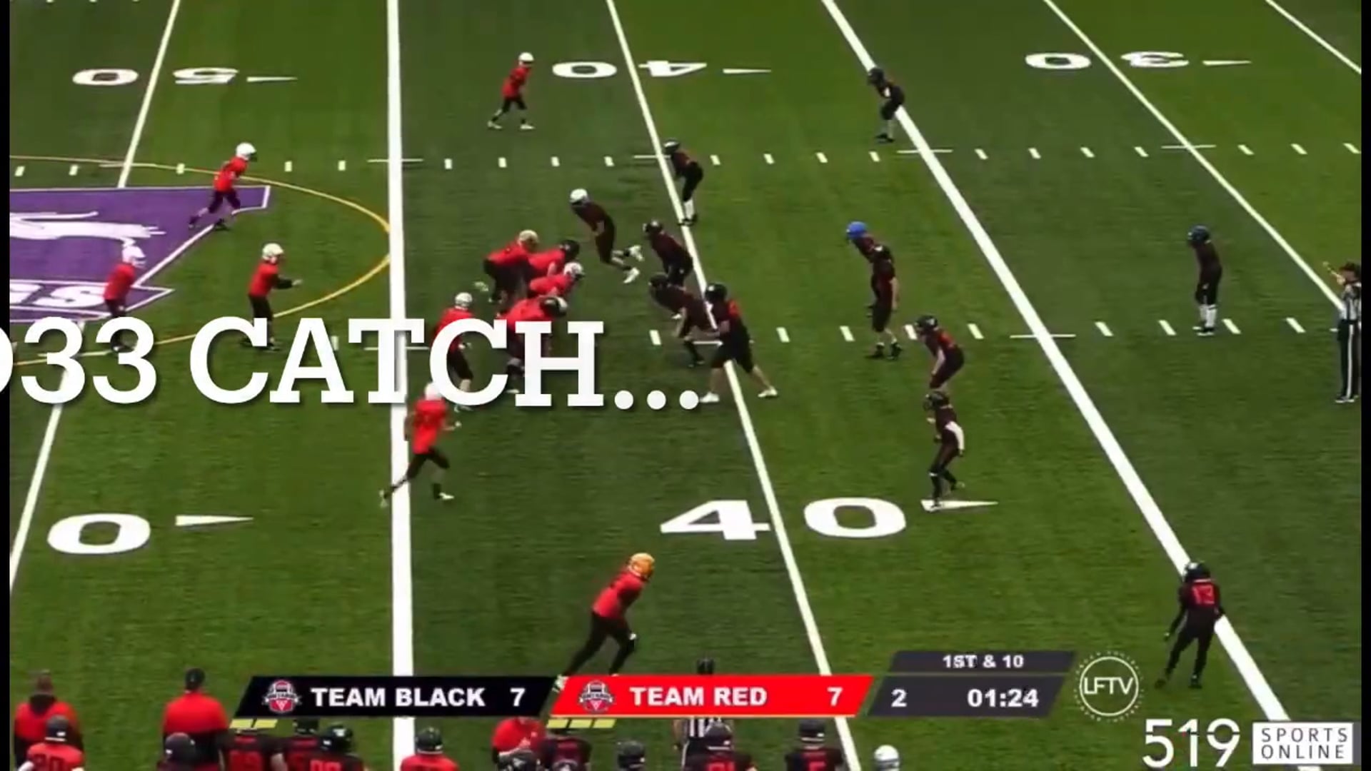 Watch matthew cawker's outside receiver film
