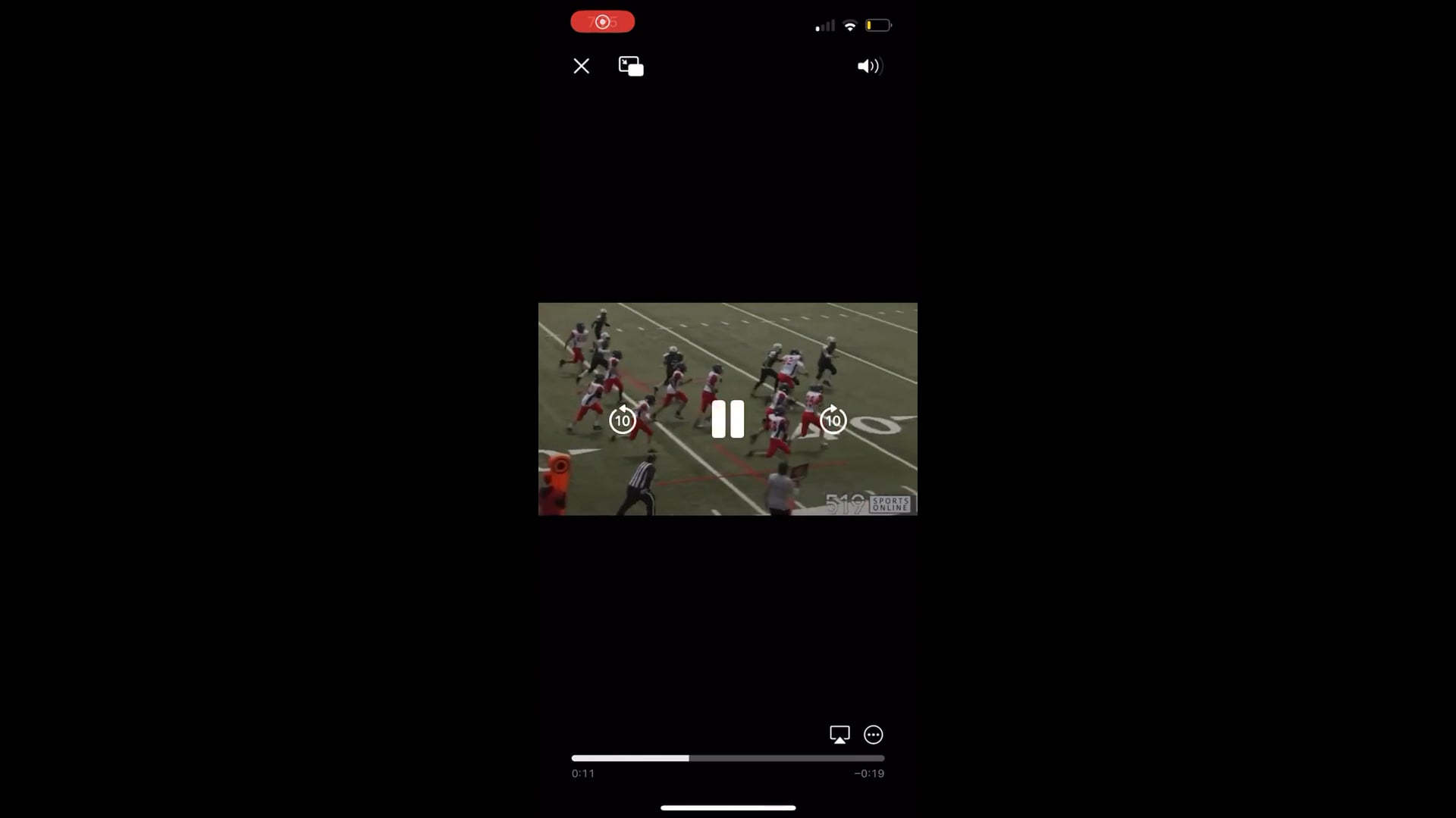 Watch owen whitehorn's running back film