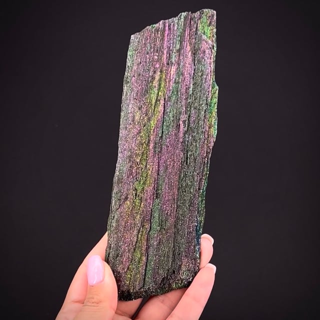 Iridescent hematite deals crystals