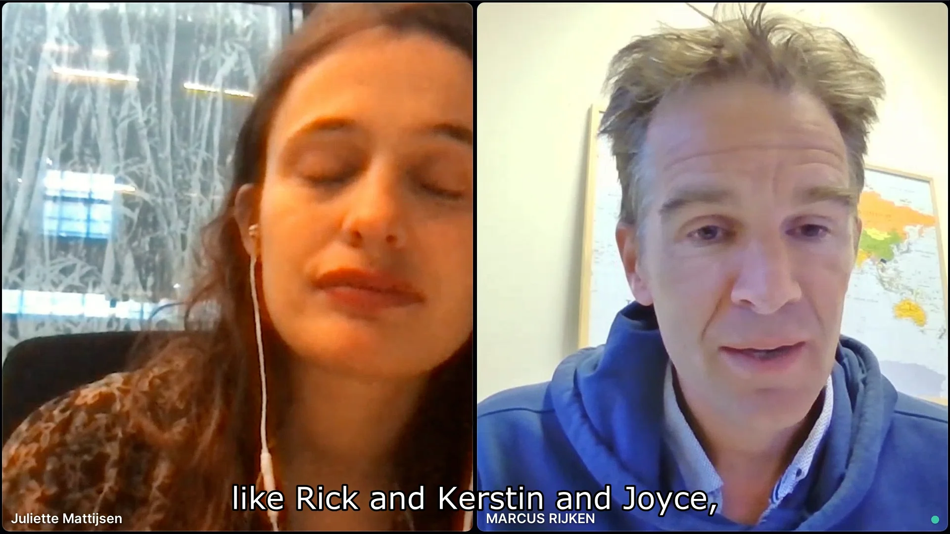 Juliette Mattijsen in conversation with Marcus Rijken on Vimeo