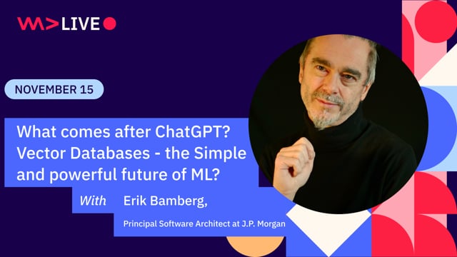 What comes after ChatGPT? Vector Databases - the Simple and powerful future of ML?