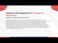 Introduction to Therapeutic Recreation