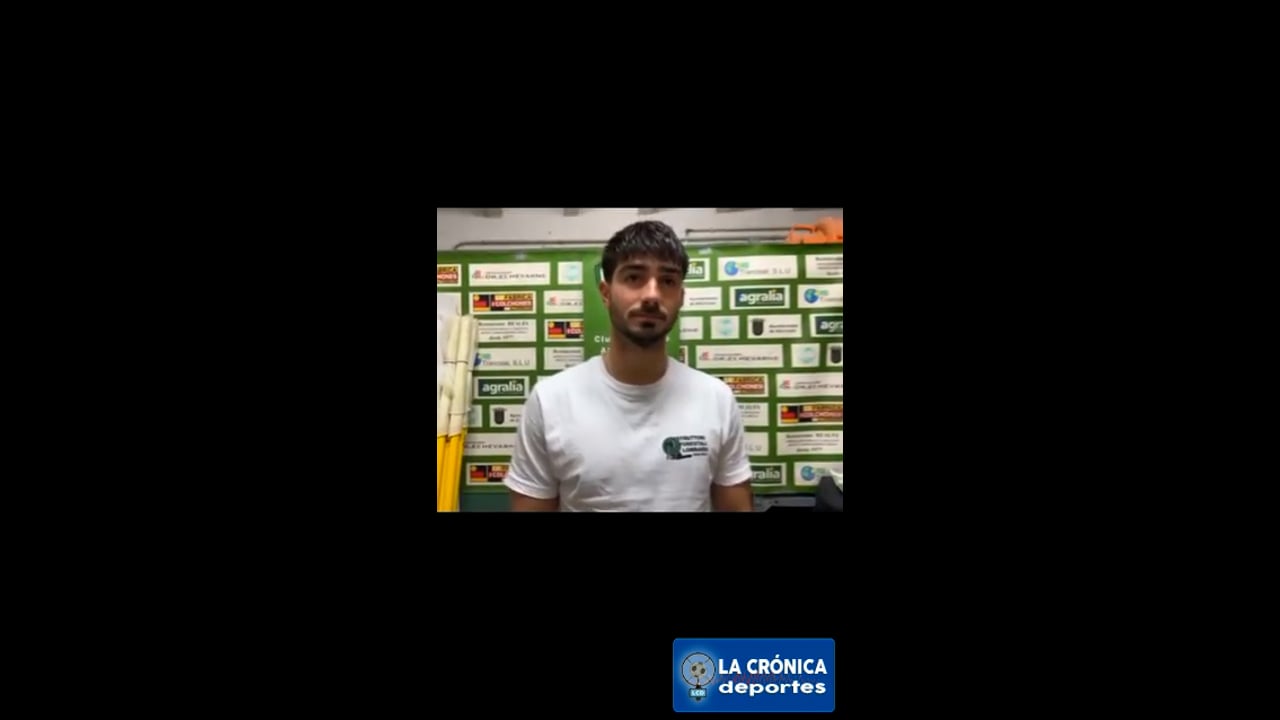 LA PREVIA / CD Altorricón - CD Valdefierro JAVIER ZAMORA (Jugador Altorricón) J11 - Regional Preferente G1 Fuente: CD Altorricón