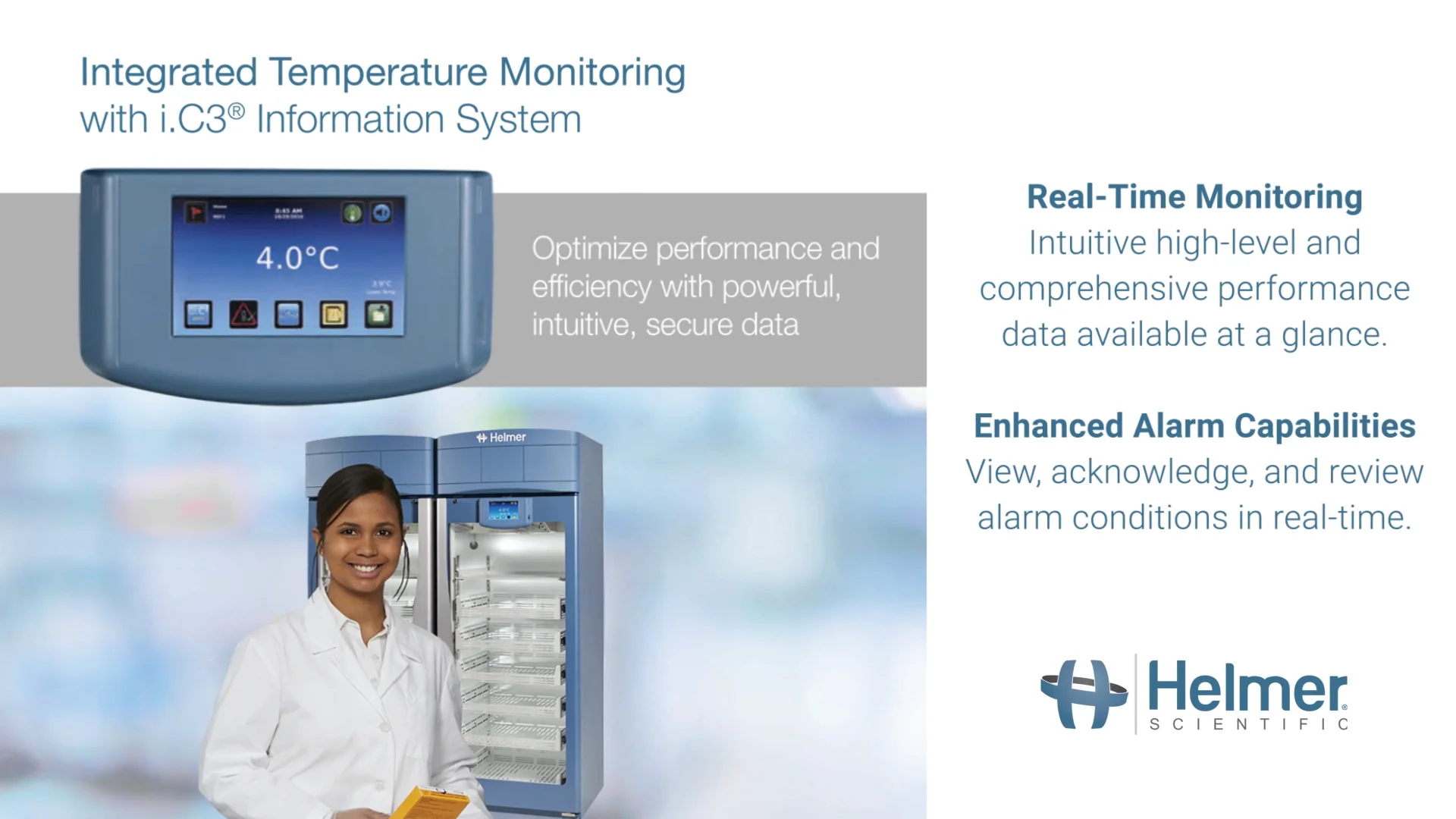 Helmer Scientific Integrated Temperature Monitoring 20Ways Winter