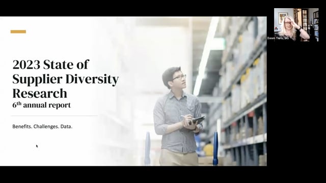 The 2023 State of Supplier Diversity, presented by Supplier io | 11.7.2023