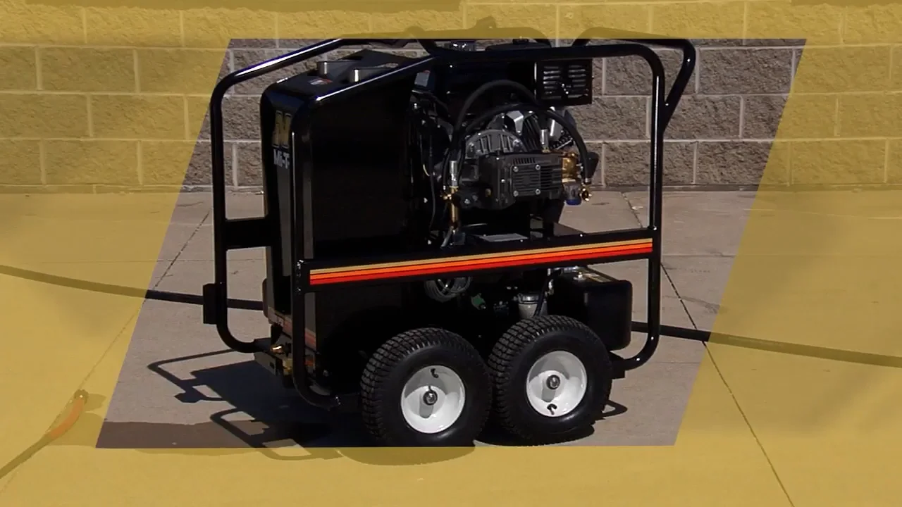 Mi-T-M Hot Water Pressure Washer + Free Graff-Attak-Pak