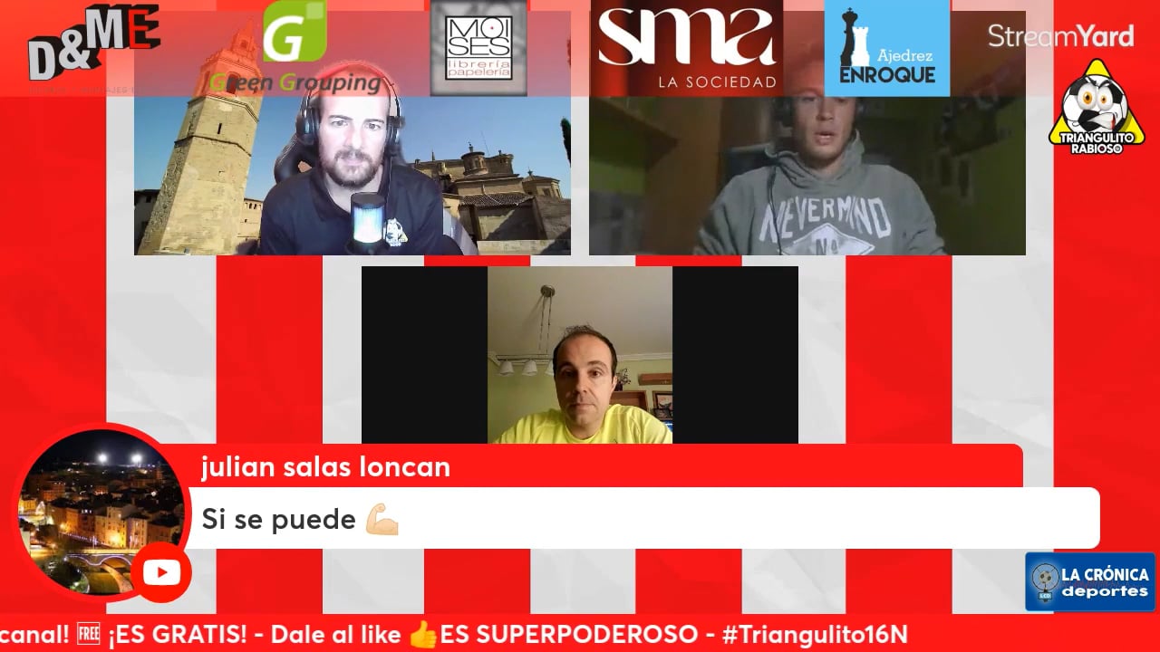 (Especial Sorteo Copa del Rey y Jornada 11 - Segunda Rfef) TERTULIA UD BARBASTRO Fuente: Canal YouTube El Triangulito Rabioso