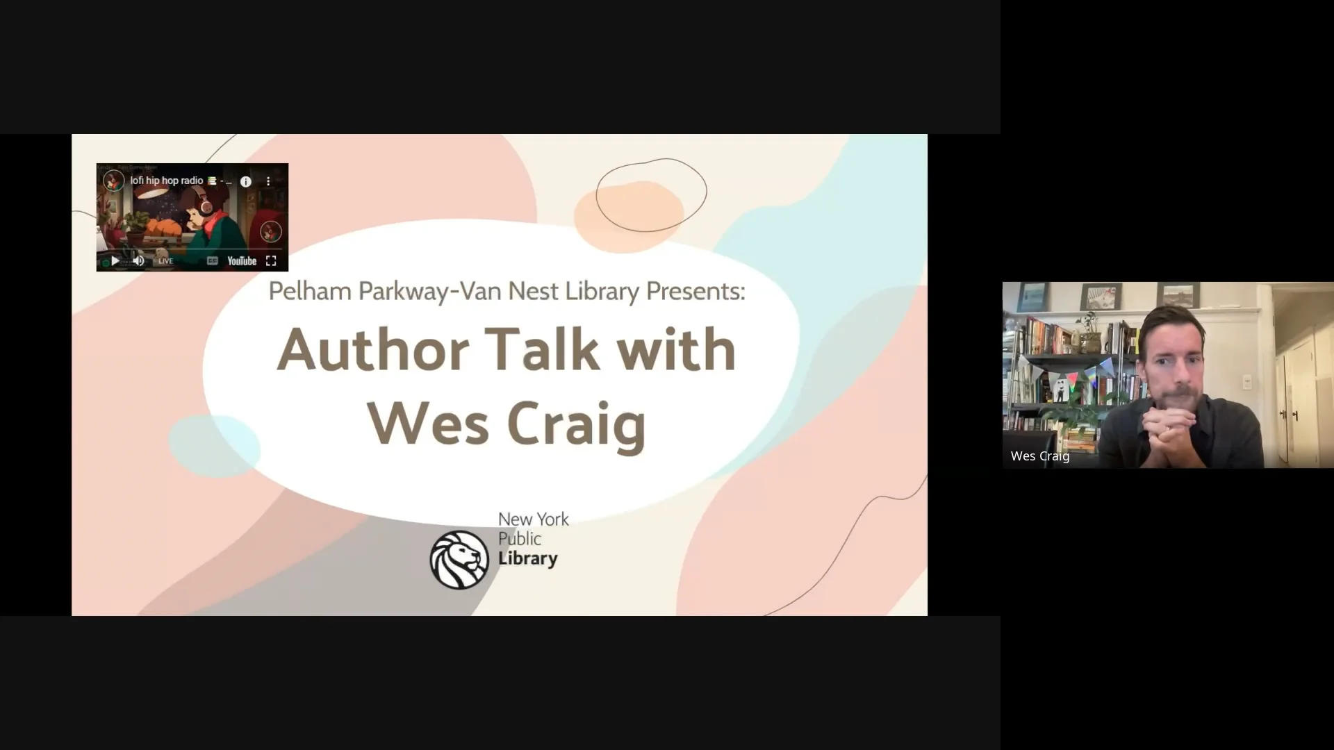 Author Talk with Wes Craig on Vimeo