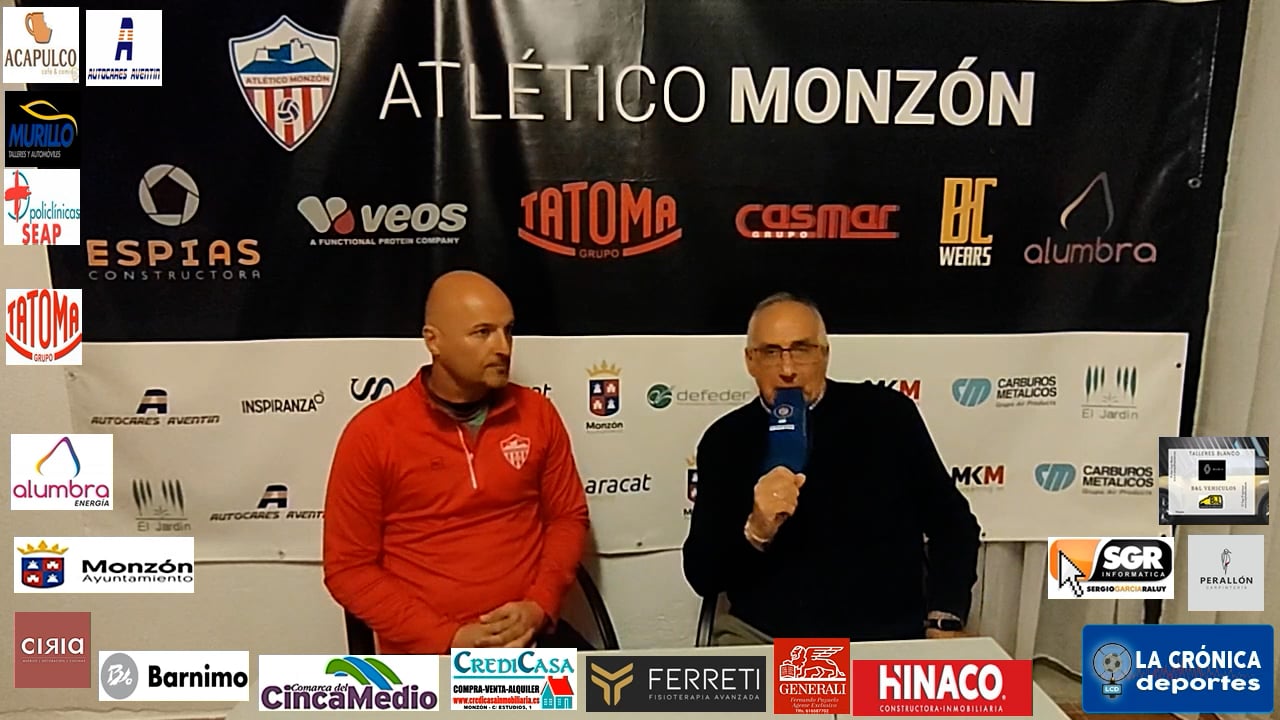 LA PREVIA / Fraga - Monzón / J 11 / Ismael Mariani (Entrenador At Monzón Alumbra) 3ª División