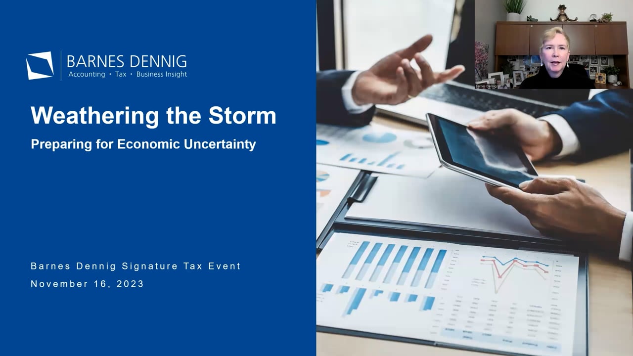November 16, 2023 - Signature Tax Event