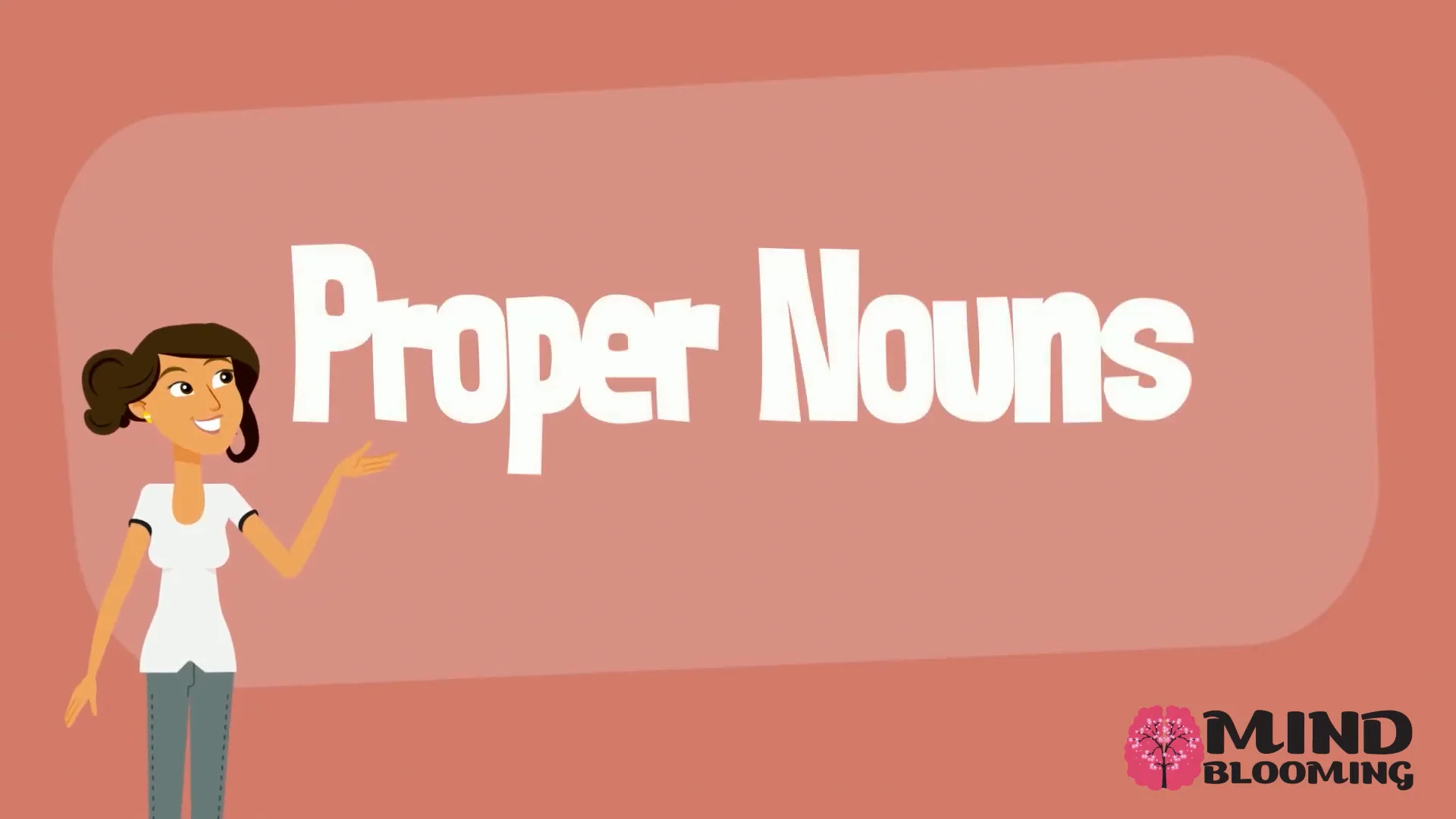Nouns Part 2 Common & Proper Nouns English for Kids Mind Blooming on Vimeo
