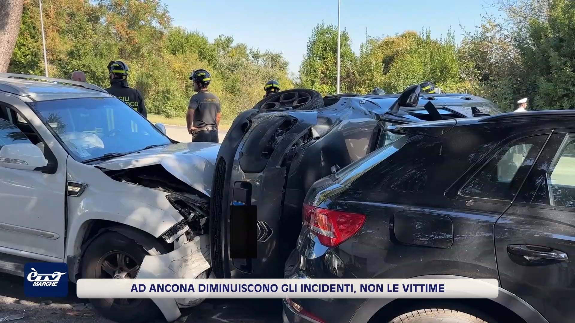 Ad Ancona diminuiscono gli incidenti, non le vittime - VIDEO