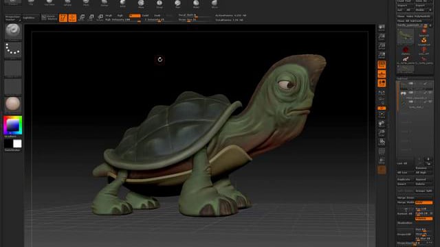 uv'ing in zbrush video tutorial