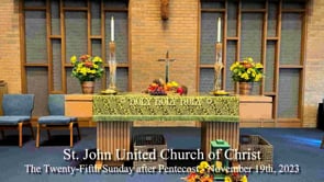 The Twenty-Fifth Sunday after Pentecost - November 19th, 2023