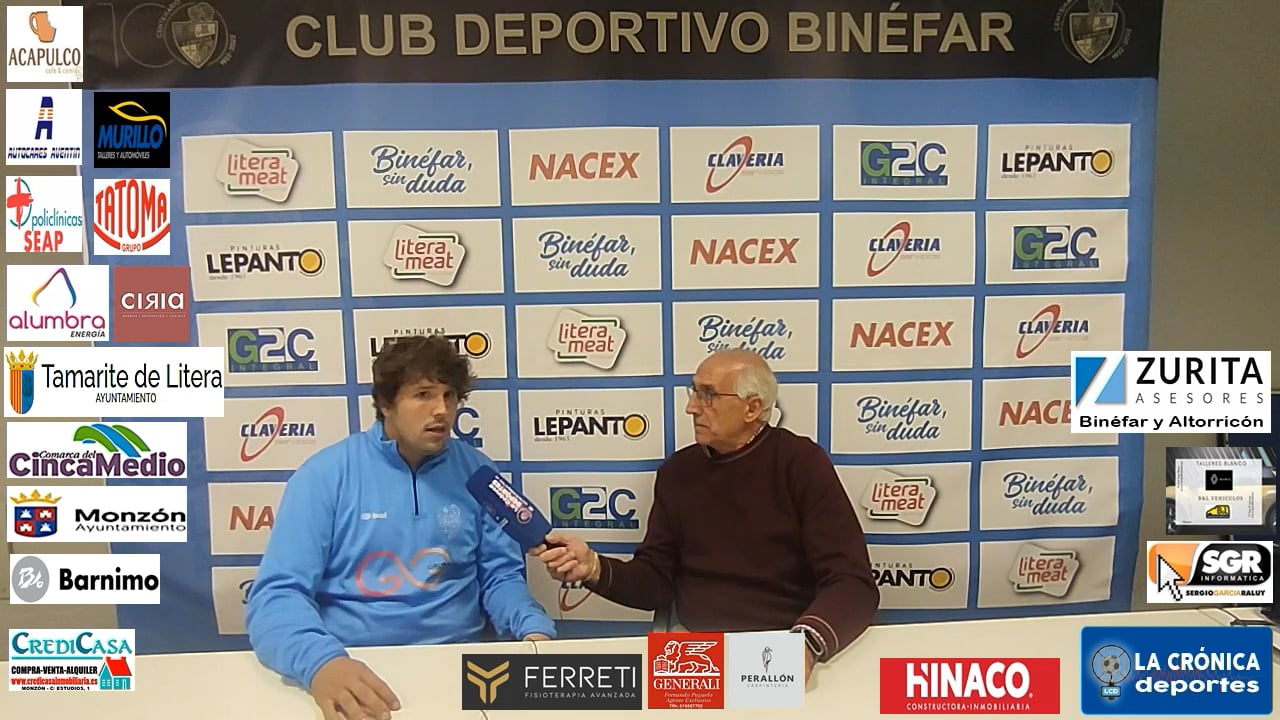 LUIS  ARCAS (Entrenador Binefar) Binefar 3-0 Cuarte / J 11 / 3ª División