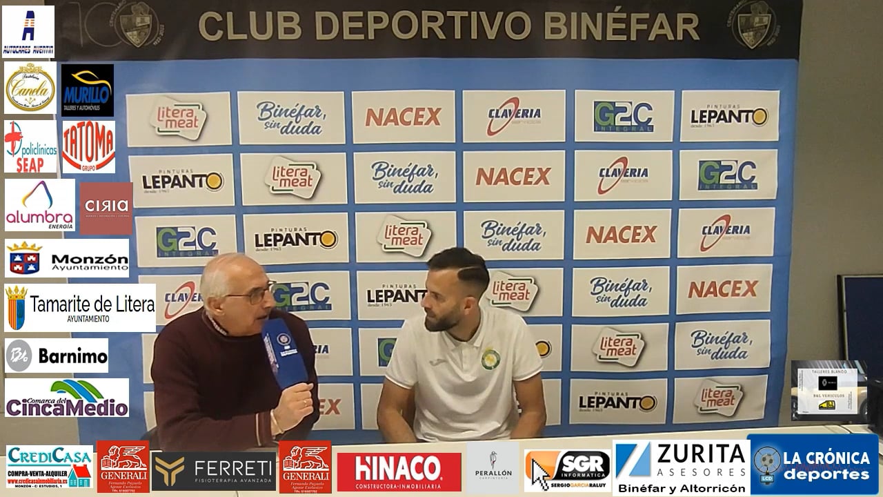 JAVIER RAMI (Jugador Cuarte) Binefar 3-0 Cuarte / J 11 / 3ª División