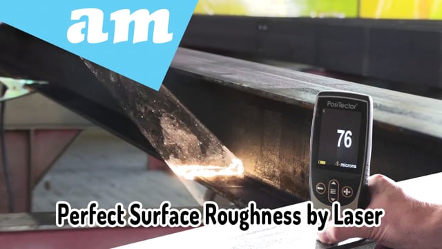 Laser Surface Preparation for Painting, Perfect Surface Roughness by RustOff Fiber Laser Cleaner