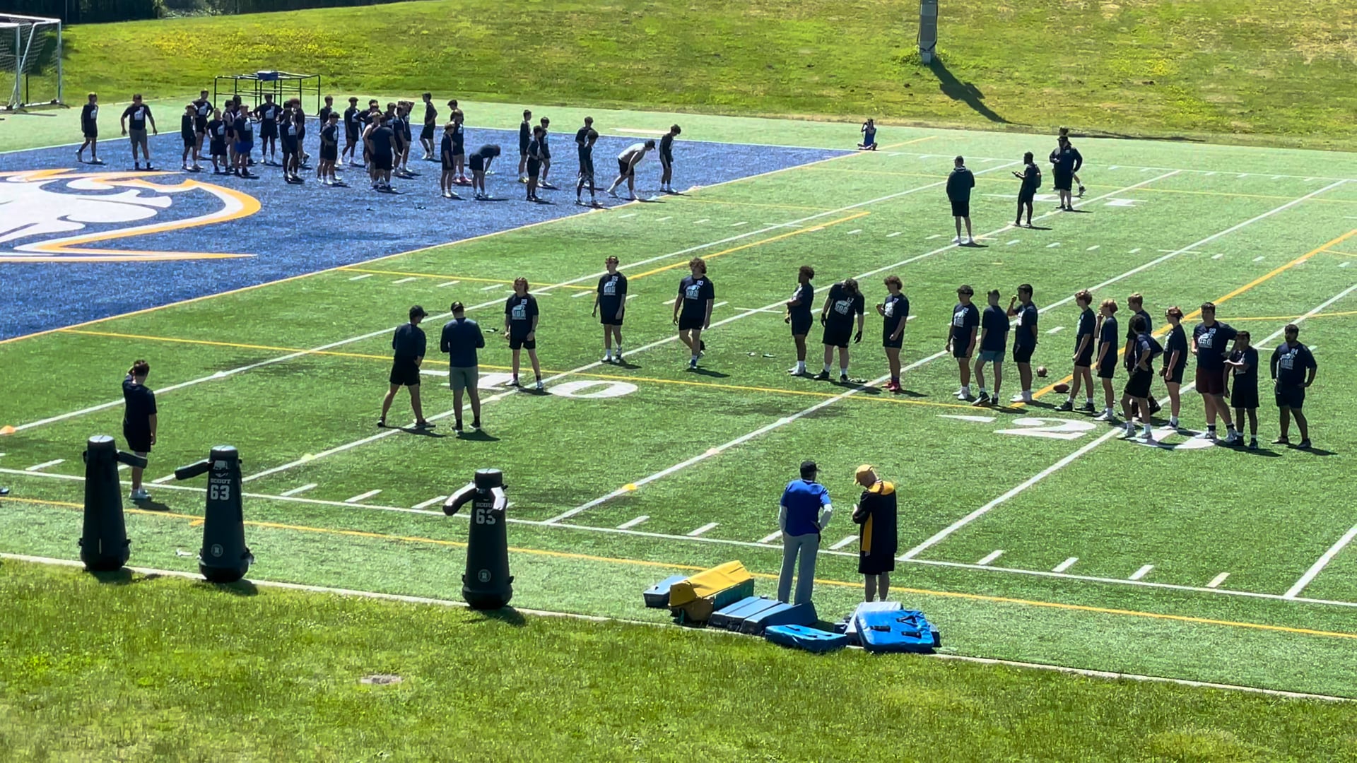 Watch elijah bissett's 5-10-5 Agility: 5.1 seconds