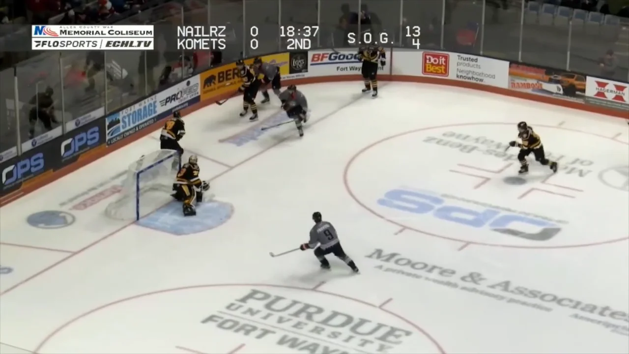 Ture Linden scores twice and Komets defeat Wheeling Nailers 31 on Vimeo
