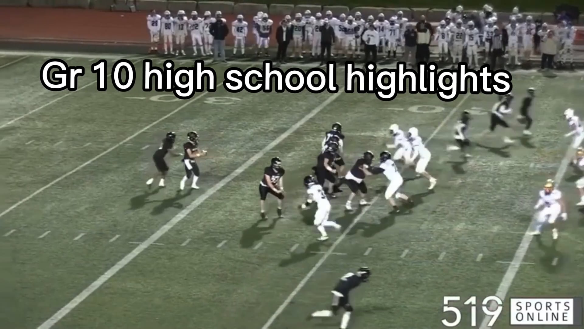 Watch peyton cummings's outside receiver film