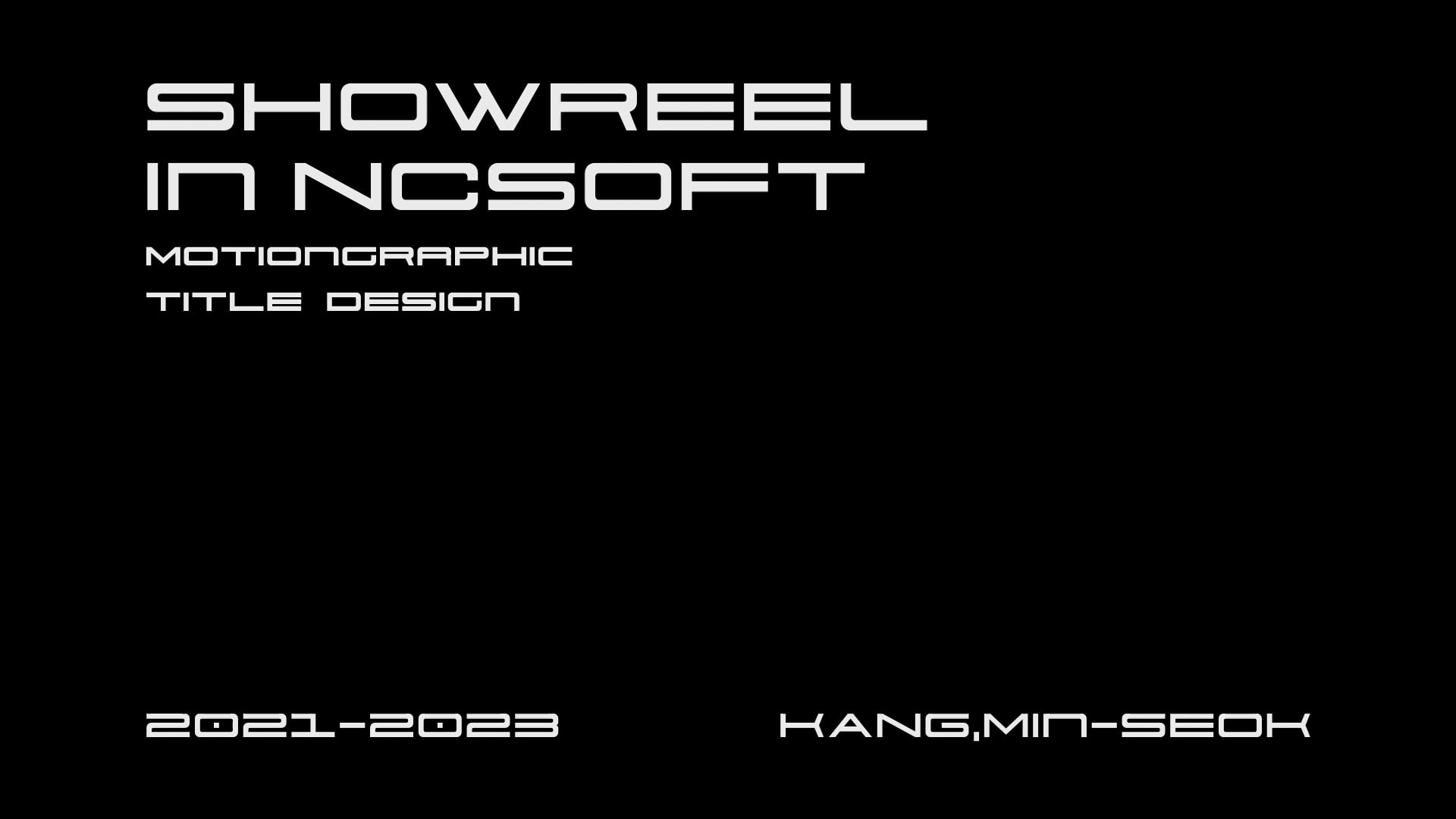 NCsoft brand web motiongraphic — 40 archival film still