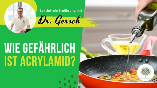 Entsteht Acrylamid auch bei der Zubereitung gesunder, pflanzlicher Lebensmittel?