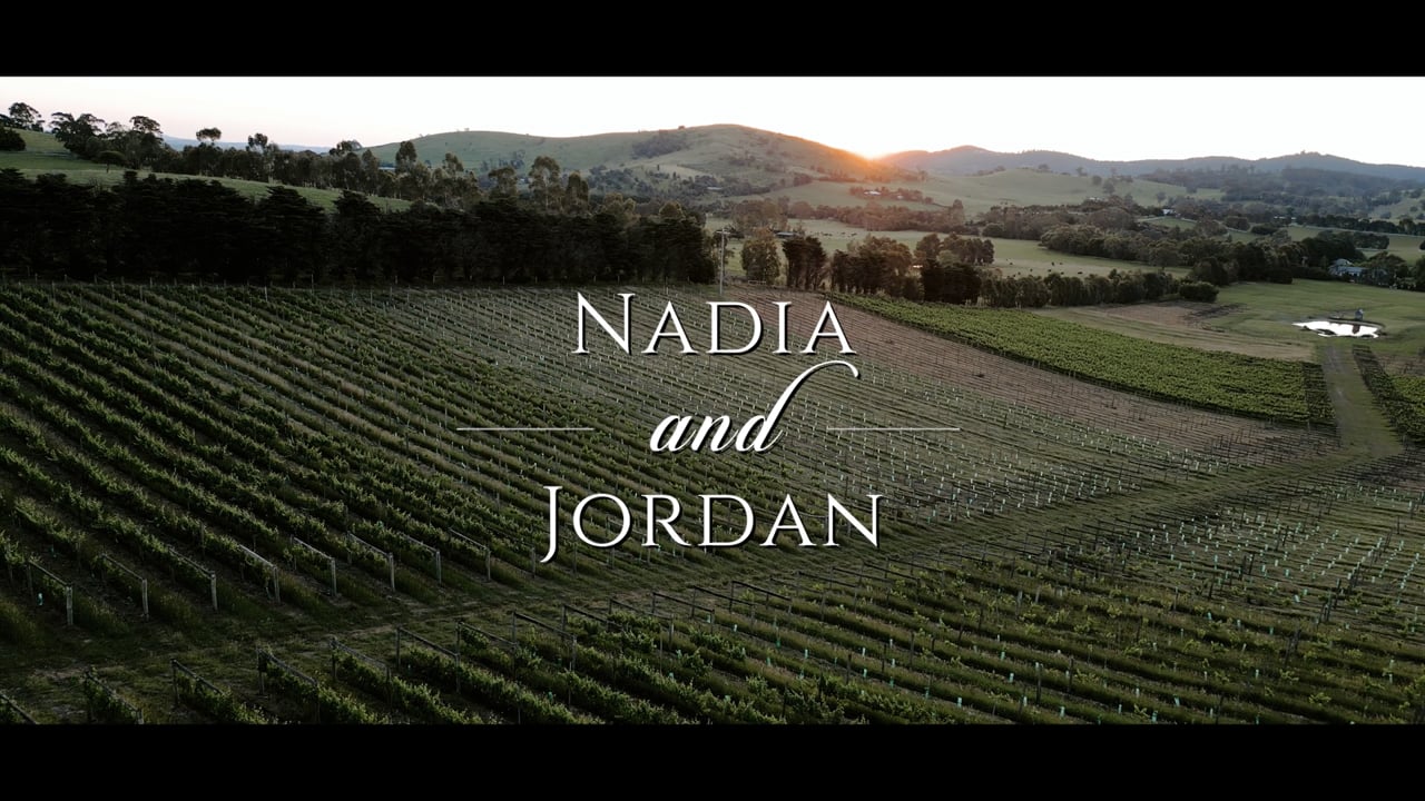Immerse Winery Wedding Video, Melbourne - Nadia and Jordan