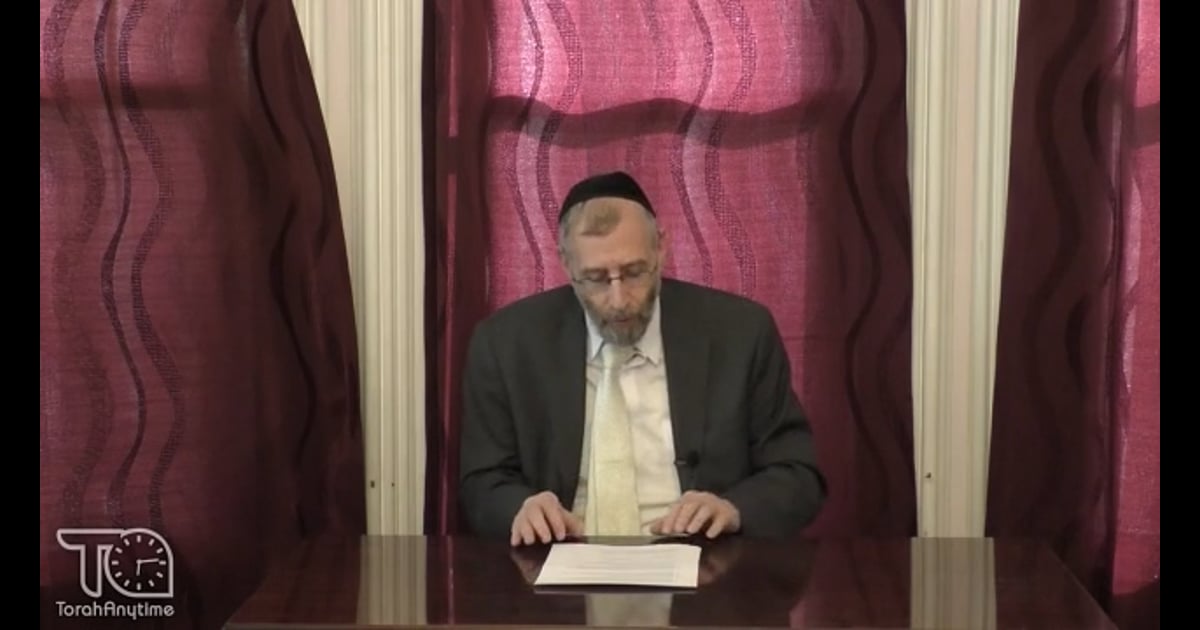 R' Shmuel Gluck | Parshat Vayeitzei