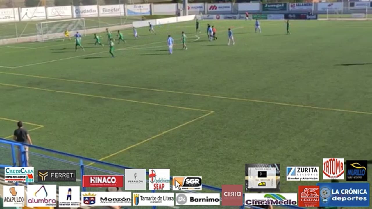 (RESUMEN y GOLES) CD Binefar 3-0 CD Cuarte / J 11 / 3ª División