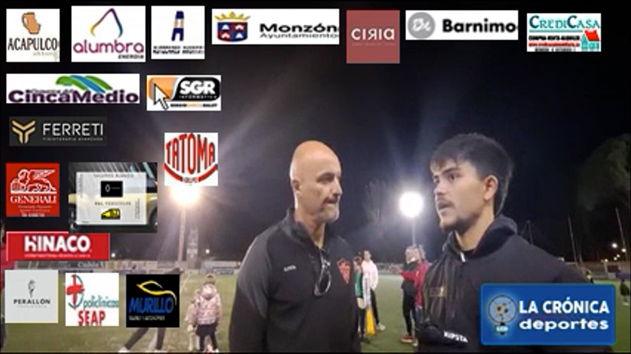 ISMAEL MARIANI (Entrenador Monzón) Fraga 0-1 At.Monzón Alumbra / J 11 / 3ª División