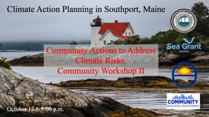 Climate Action Planning in Southport, Maine
