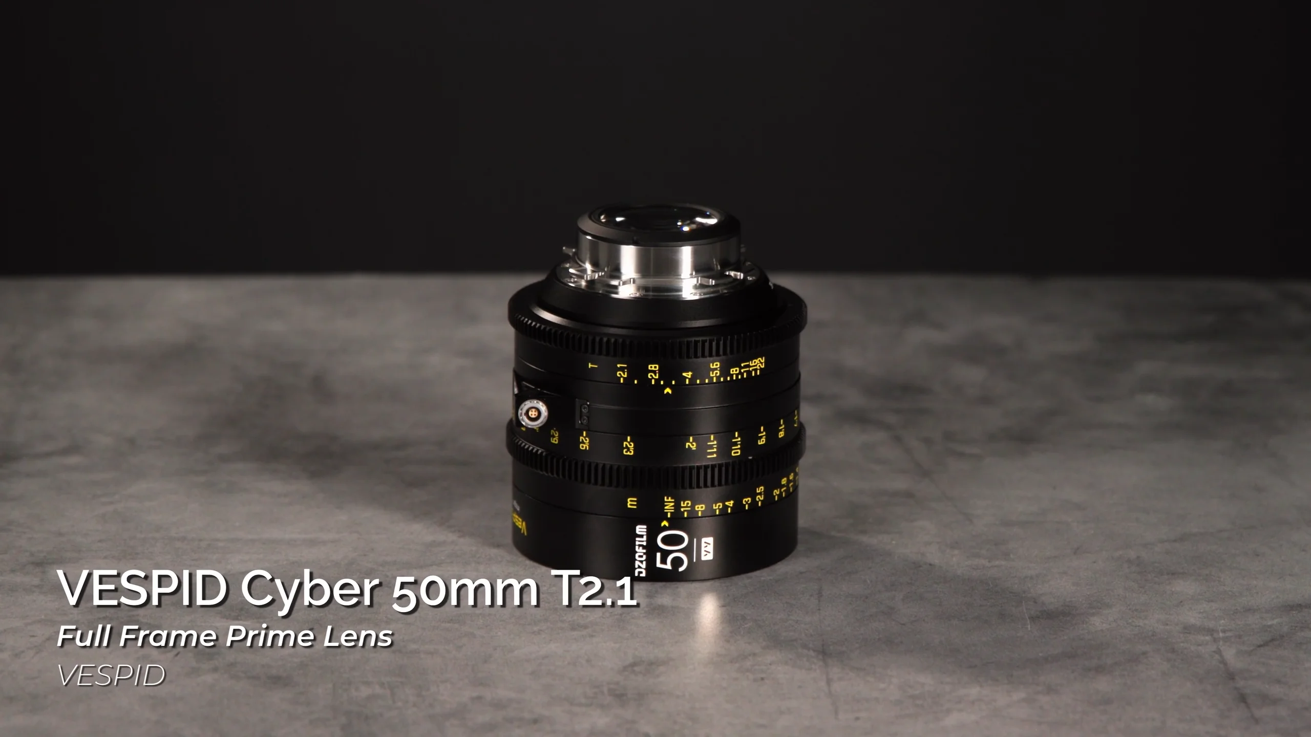 DZOFilm VESPID Cyber Full Frame 50mm T2.1 Prime Lens DZO-VC05021