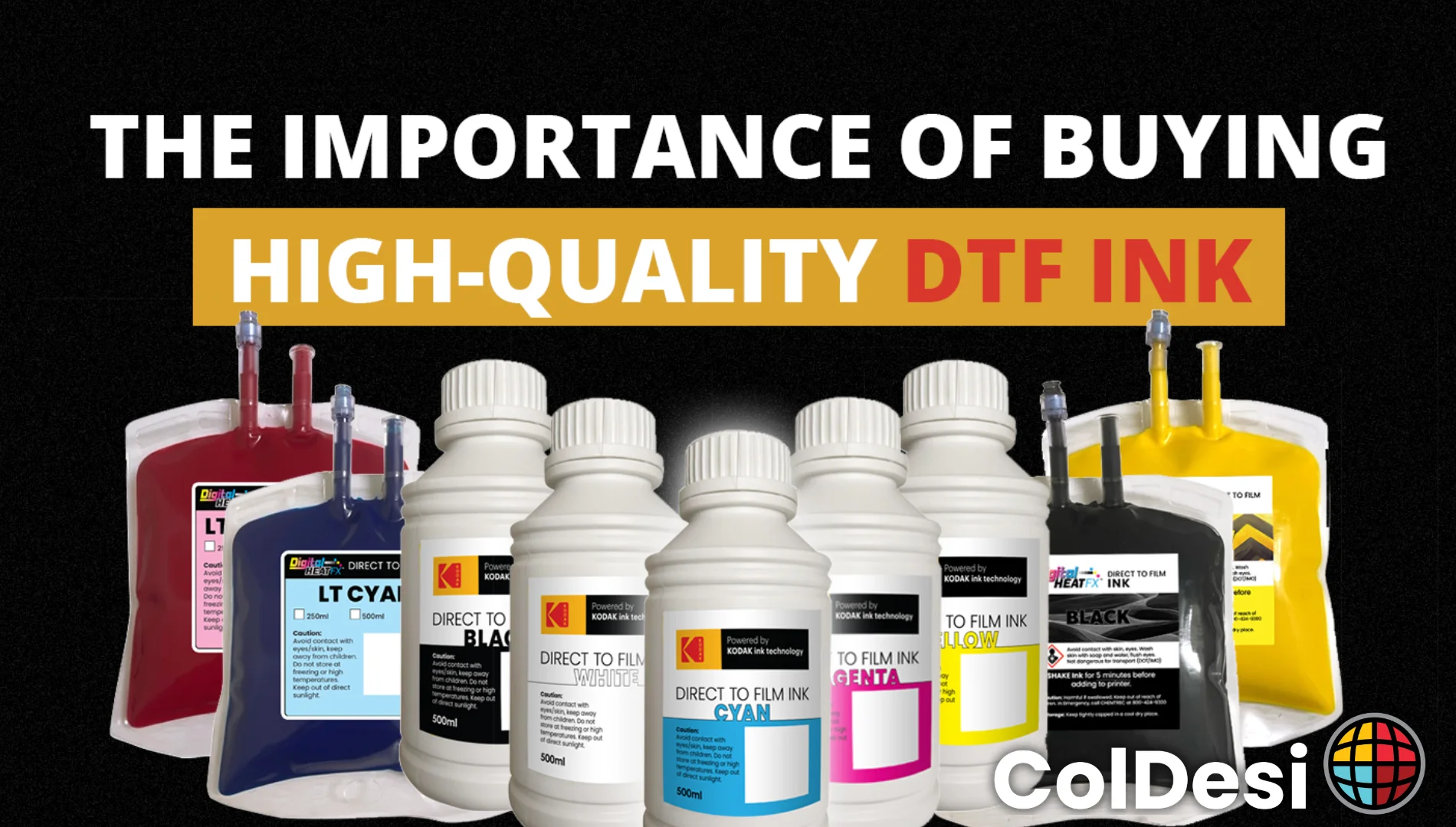 Importance of High Quality DTF Inks V2 on Vimeo
