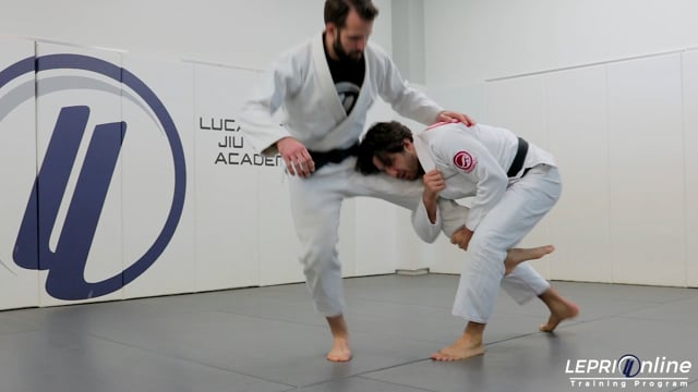 Sip Up Guard to Single Leg Drill