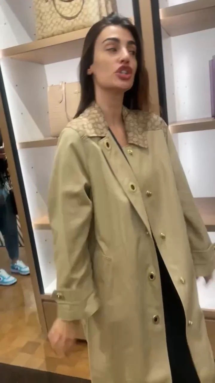 Coach Outlet Signature Turnlock Trench | ShopSimon