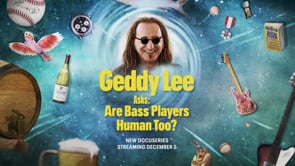Geddy Lee | "Are Bass Players Human Too?" | Official Trailer Paramount Plus