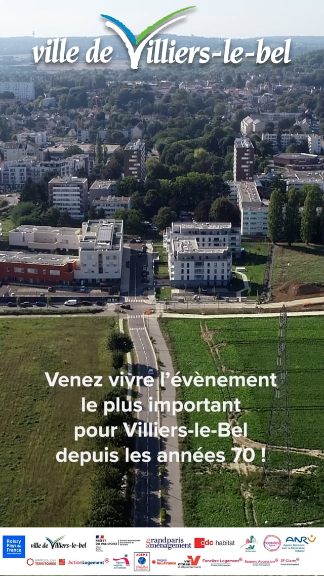 Vimeo Video : Signature de la Convention de rénovation urbaine de Villiers-le-Bel